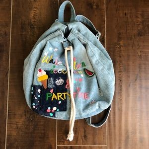 Zara girls mini backpack